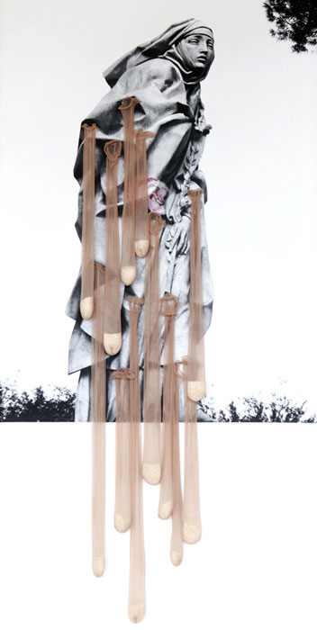 Francesca DI BONITO Visual photographer, Photography of statues + collages / Visual Artiste